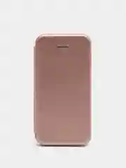 Розовый чехол-книжка для iPhone 5, iPhone5S, iPhone SE, на магните