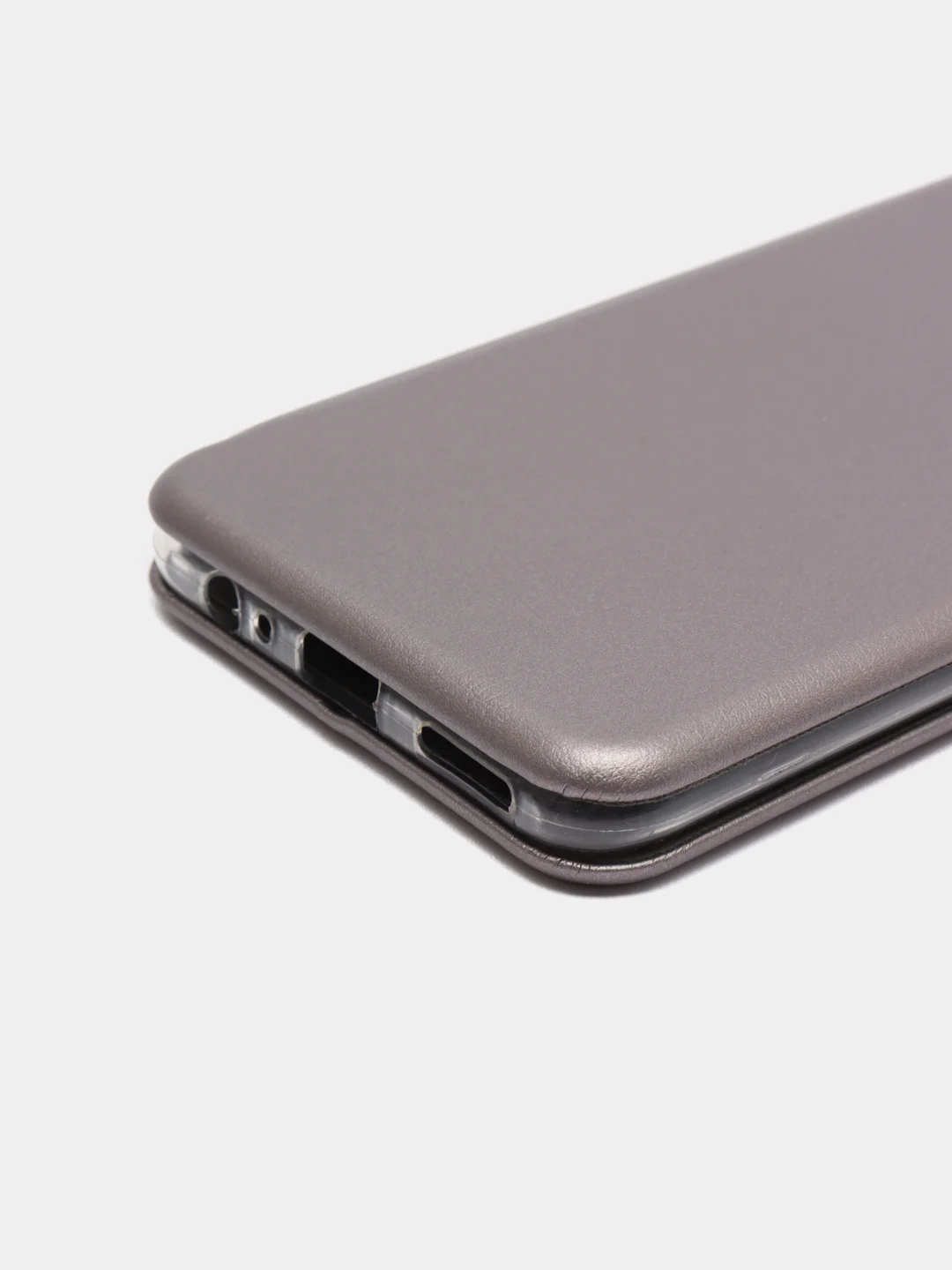 Серебряный чехол-книжка Huawei Honor 10x Lite, 20 PRO, 30, P Smart (2021), 50 Lite 4G, X8, 20S