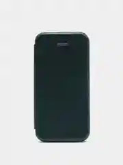 Зеленый чехол-книжка для iPhone 5, iPhone5S, iPhone SE, на магните