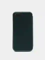 Зеленый чехол-книжка для iPhone 5, iPhone5S, iPhone SE, на магните