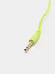 Зеленый наушники вакуумные с микрофоном EE-25