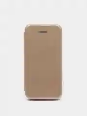 Золотой чехол-книжка для iPhone 5, iPhone5S, iPhone SE, на магните