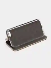Золотой чехол-книжка для iPhone 5, iPhone5S, iPhone SE, на магните