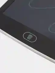 Белый планшет-доска LCD для рисования со стилусом графическая, 8,5