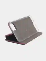 Бордовый чехол-книжка Samsung A02, A02S, A03, A12, A21S, A32, A42, A52, M31S, A01 / A015, A31, A41