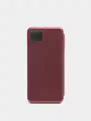 Бордовый чехол-книжка Samsung A02, A02S, A03, A12, A21S, A32, A42, A52, M31S, A01 / A015, A31, A41
