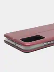 Бордовый чехол-книжка Huawei Honor 10x Lite, 20 PRO, 30, P Smart (2021), 50 Lite 4G, X8, 20S