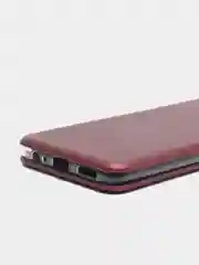Бордовый чехол-книжка Huawei Honor 10x Lite, 20 PRO, 30, P Smart (2021), 50 Lite 4G, X8, 20S