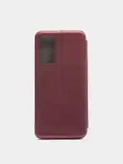 Бордовый чехол-книжка Huawei Honor 10x Lite, 20 PRO, 30, P Smart (2021), 50 Lite 4G, X8, 20S