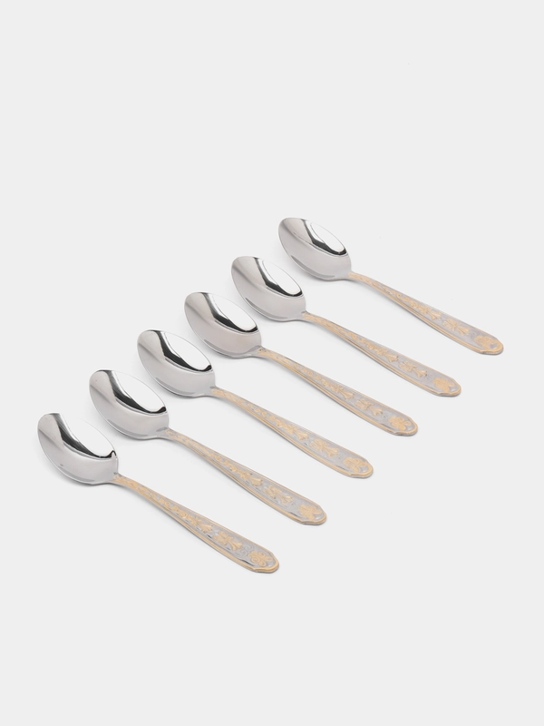 Набор чайных ложек "stainless steel", длина 15 см, 6 шт