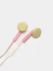 Желтый наушники вакуумные, EE-27
