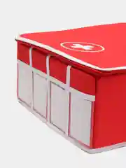 Аптечка домашняя Kids Safe, красная, 21 ячейка