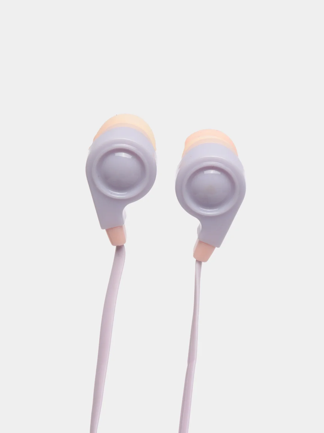 Фиолетовый наушники с микрофоном вакуумные L-14