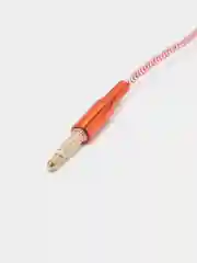 Красный наушники с микрофоном вакуумные L-23