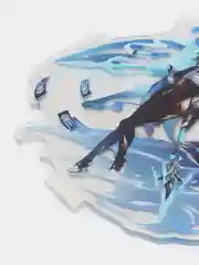 Белый фигурка Genshin Impact, акриловая