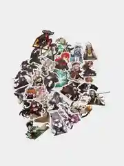 Алый набор стикеров по мотивам аниме Genshin Impact