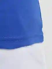 Синий футболка женская, хлопок
