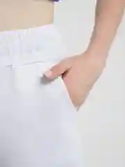 Белый штаны женские, спортивные, на резинке