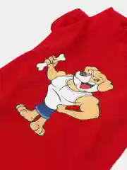 Багровый футболка для собак, спортивная