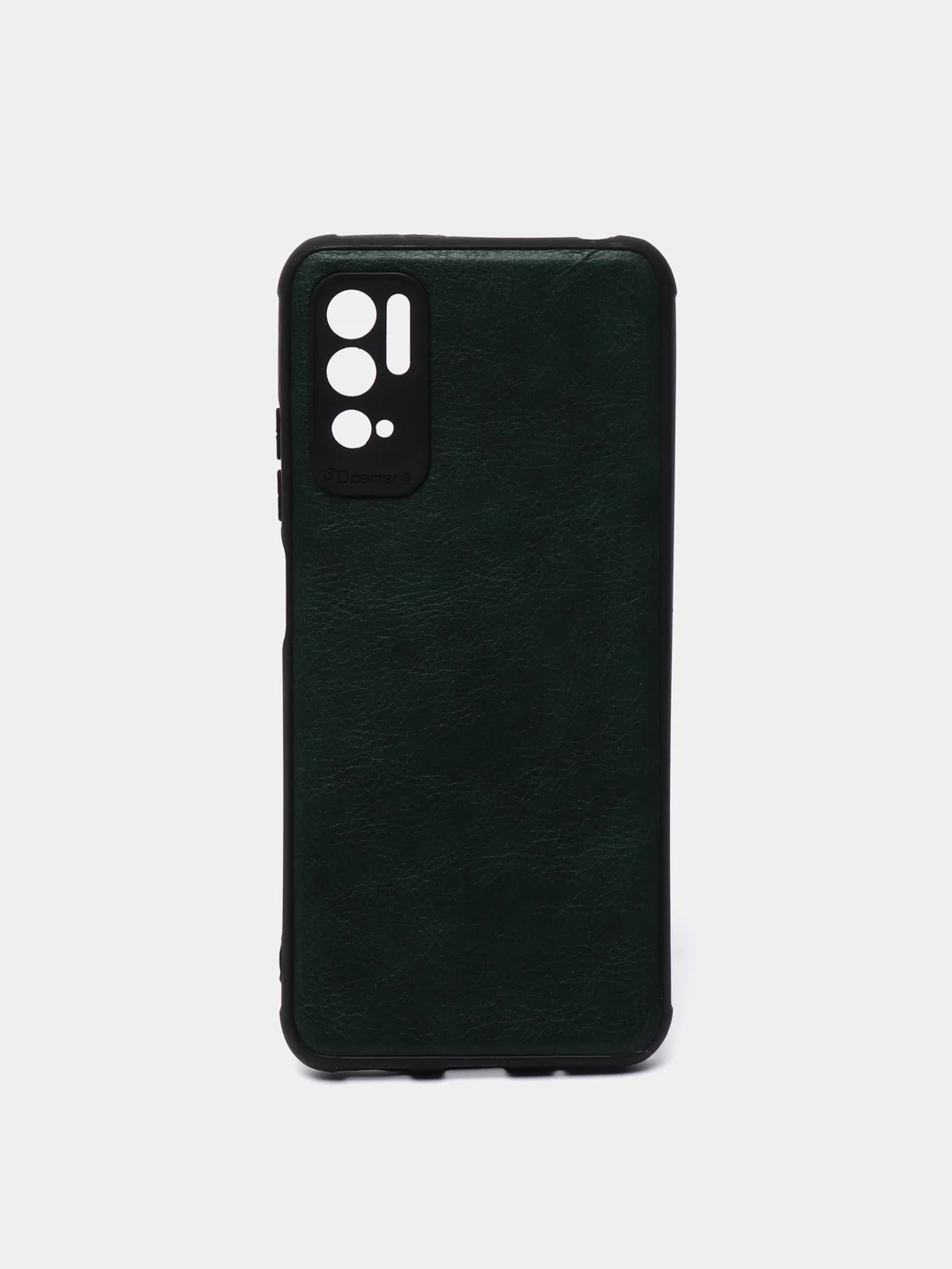 Тёмно-зелёный чехол Xiaomi Poco M3 Pro / Redmi Note 10T, Сяоми Поко М3 Про из эко кожи Baseus