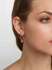 Желтый сережки женские. Серьги - гвоздики модные 7 видов