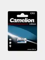 Батарейка литиевая Camelion CR2-BP1, для фототехники, 1 штуки