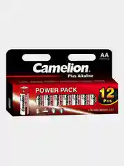 Батарейки щелочные AA Camelion Plus Alkaline LR6-HP12, 12 штук