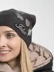 Серый шапка женская зимняя