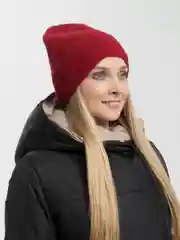 Красный шапка женская зимняя