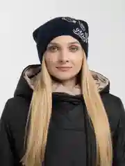 Индиго шапка женская зимняя