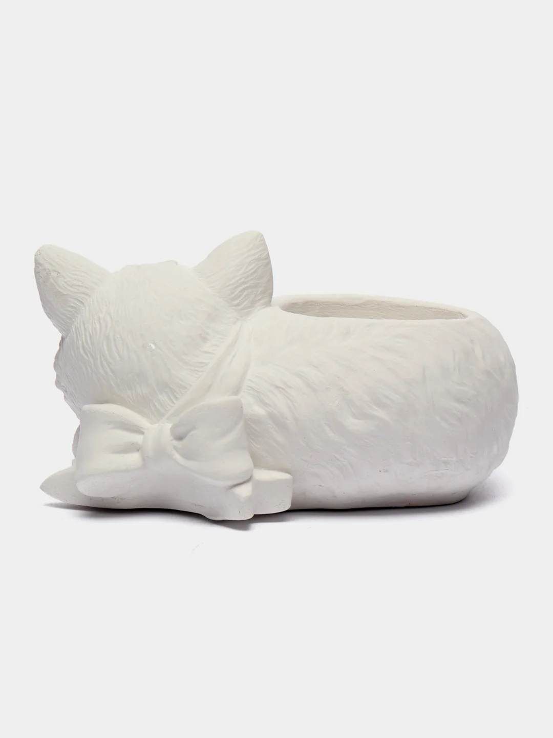 Подсвечник "Кошка" из гипса