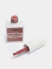 Коралловый меланж гель лак Runail Professional "Mineral", с текстурой природного камня