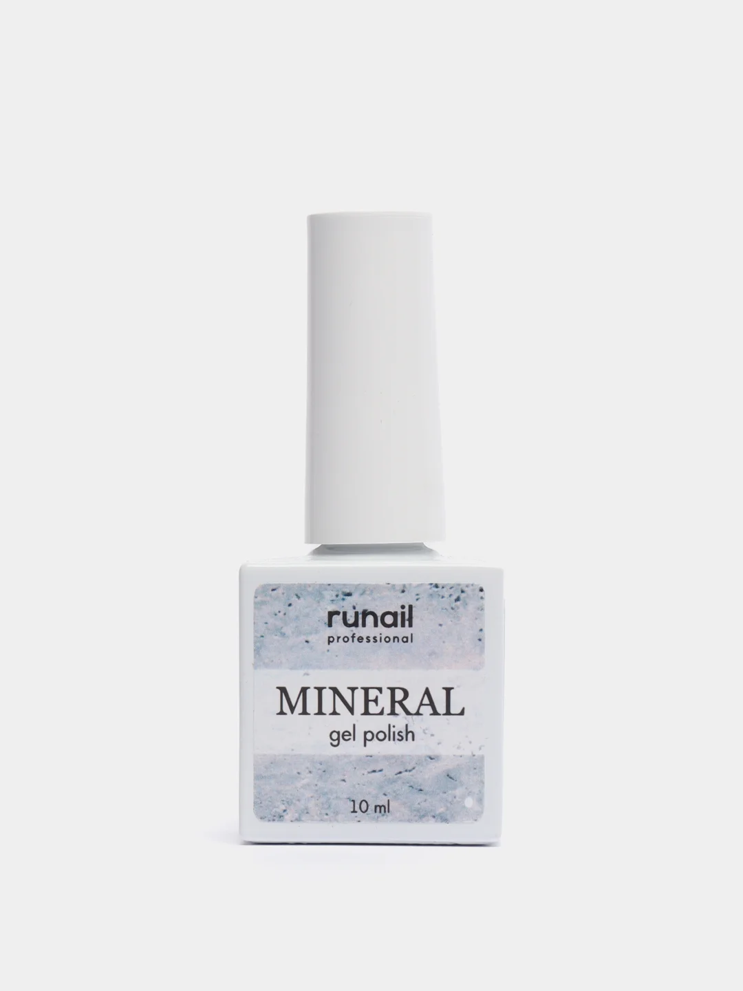 Ледяной гель лак Runail Professional "Mineral", с текстурой природного камня