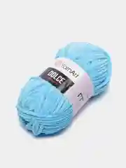 Бирюзовый пряжа YarnArt Dolce плюшевая, микрополиэстер, 100 г, 120 м