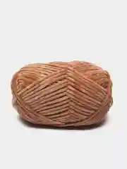Коричневый пряжа YarnArt Dolce плюшевая, микрополиэстер, 100 г, 120 м