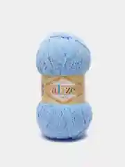 Голубой пряжа Alize Softy, микрополиэстер, 50 г, 115 м