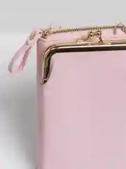 Конфетный женская сумка клатч для телефона через плечо