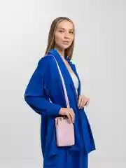 Конфетный женская сумка клатч для телефона через плечо