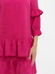Розовый платье женское шелковое, вечернее, оверсайз