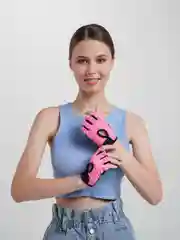 Розовый перчатки спортивные, перчатки для тренировок, велоперчатки, перчатки для фитнеса