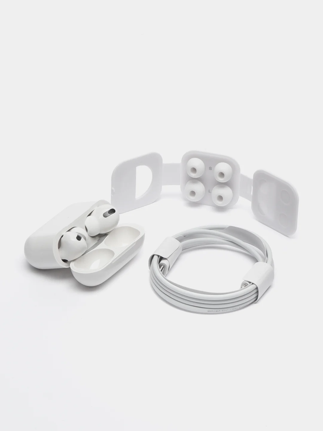 Белый беспроводные наушники Pods Pro Bluetooth, с шумоподавлением