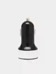 Серебряный автомобильное зарядное устройство 2 USB 3.1 А в прикуриватель