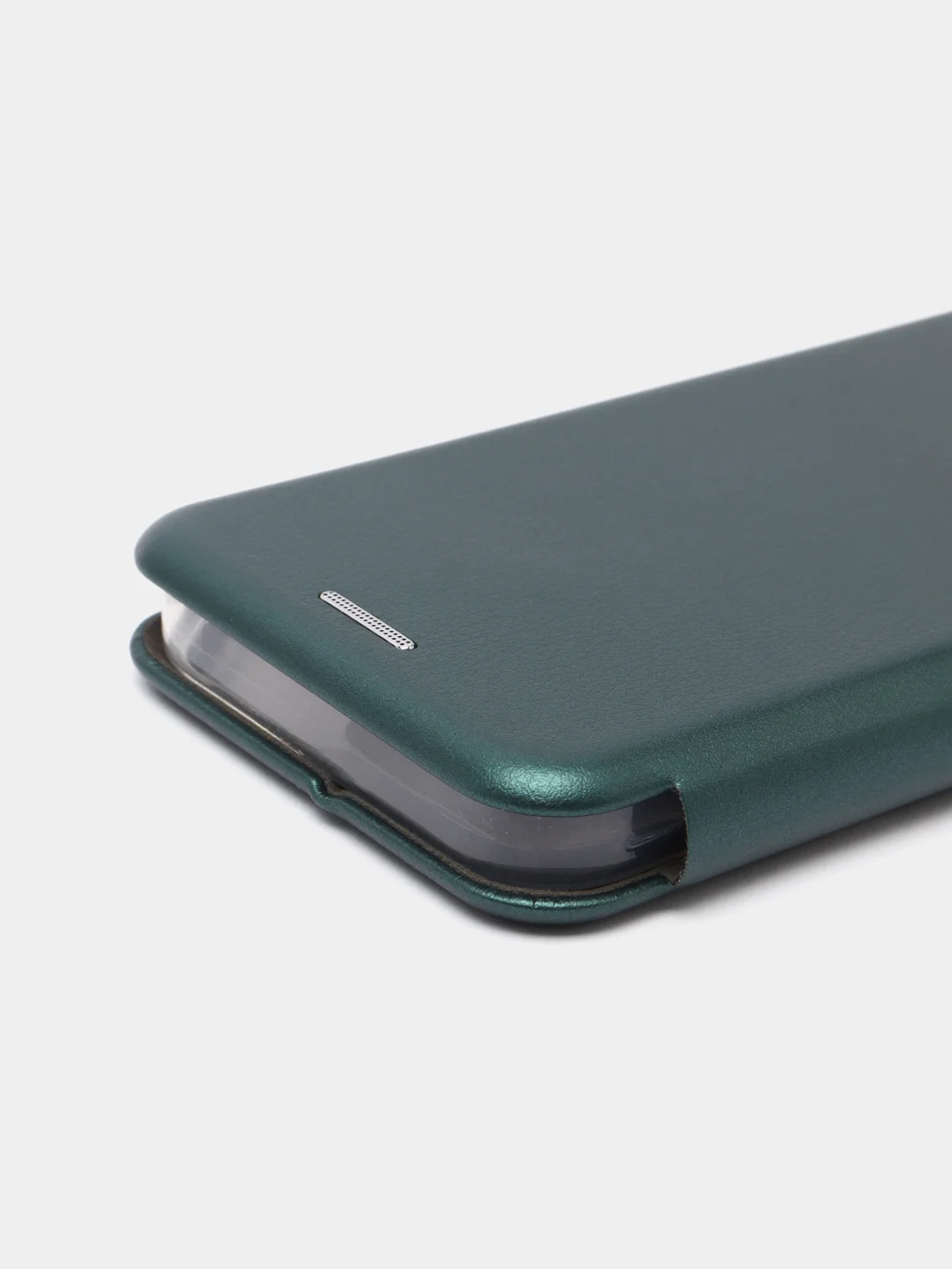 Тёмно-зелёный чехол-книжка для iPhone 13 Mini, 13, 13 Pro, 13 Pro Max
