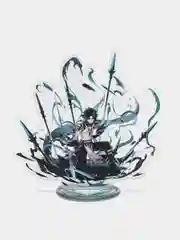 Бирюзовый фигурка Genshin Impact, акриловая