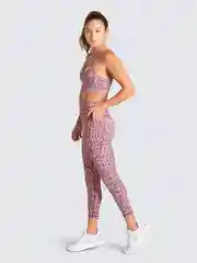 Красный женский костюм для фитнеса