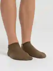 Коричневый носки мужские короткие