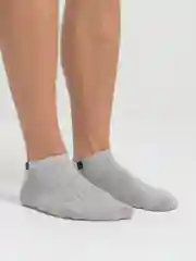 Серый носки мужские короткие