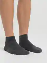 Угольный носки короткие