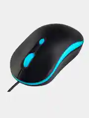 Perfeo мышь оптическая "MOUNT", 4 кн, DPI 800-1600, USB, чёрно-голубой / чёрно-жёлтый