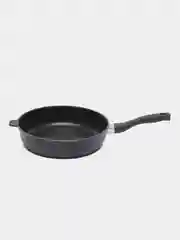 Черный сковорода Гардарика 1528-03 "Магия", с ручкой soft-touch, 28 см